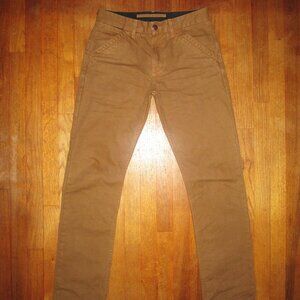 Freenote Cloth Workers Chino Slim Fit 14 Ounce Slub Tan